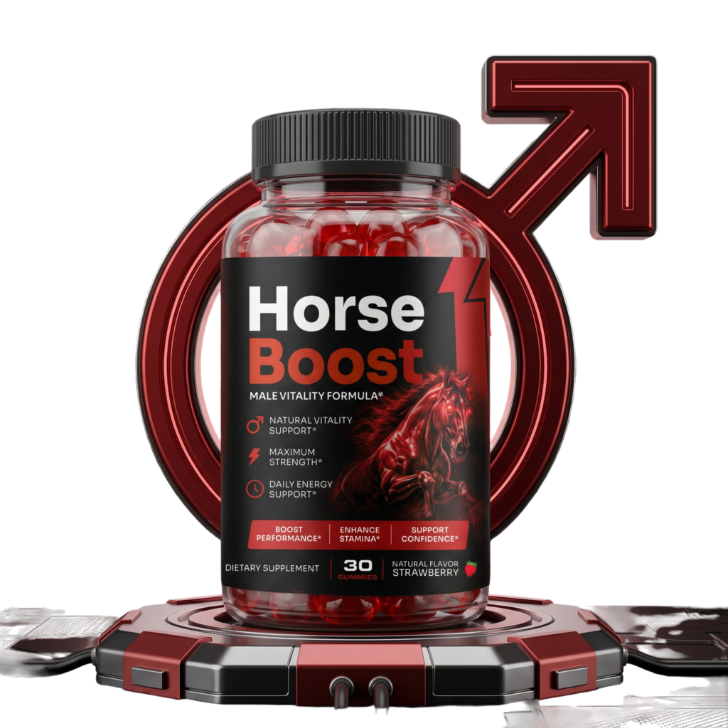 Horse Boost bottle, 30 gummies