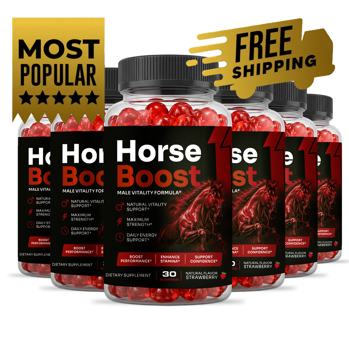 Horse Boost six bottle package